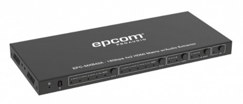 Epcom Extensor de Video Matricial EPC-MXB42A, 4 x 2 HDMI 4K/2K 