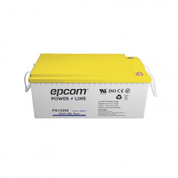 Epcom Batería Sellada de Ciclo Profundo PG12200, 12V, 200Ah para Aplicación Fotovoltaica 