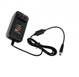 Epcom Adaptador de Pared para Cámara, Entrada 100-240V, Salida 12V, 2A, Negro 