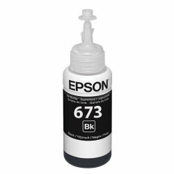 Tanque de Tinta (EcoTank) Epson 673 Negro 70ml 