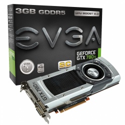 Tarjeta de Video EVGA NVIDIA GeForce GTX 780 Ti, 3GB 384-bit GDDR5, 2DVI, HDCP, 3D Vision, PCI Express 3.0 