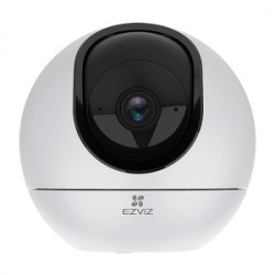 Ezviz Cámara IP Smart WiFi Esférico IR para Interiores H6 Inalámbrico/Alámbrico, 2880 x 1620 Pixeles Día/Noche 