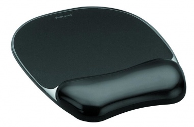 Mousepad Fellowes con Descansa Muñecas 9112101, 20 x 23cm, Grosor 32mm, Negro 