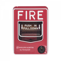 Fire-Lite Estación Manual de Emergencia, Alámbrico, Rojo, Texto en Inglés 