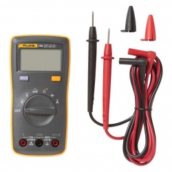 Fluke Multímetro Digital 106, 6 - 600 V, Negro/Amarillo 