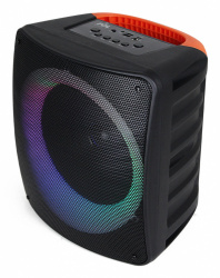 FOL Bocina Portátil FS-L1108, Bluetooth, Inalámbrico, 15W RMS, Negro 