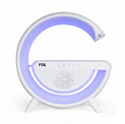 FOL Bocina Portátil FS-S909, Bluetooth, Inalámbrico, 5W RMS, Blanco 