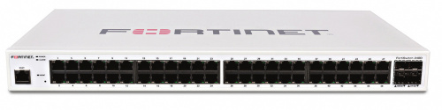 Switch Fortinet Gigabit Ethernet FortiSwitch 248D, 48 Puertos 10/100/1000 + 4 Puertos SFP, 104 Gbit/s, 16.000 Entradas - Administrable ― ¡Limitado a 5 unidades! 