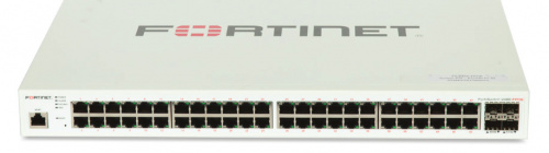 Switch Fortinet Gigabit Ethernet FortiSwitch 248E-FPOE, 48 Puertos PoE 10/100/1000Mbps + 4 Puertos SFP, 104 Gbit/s, 16.000 Entradas - Administrable ― Requiere Licencia Adicional para garantía, contacta a servicio al cliente. 