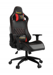 Gamdias Silla Gamer Aphrodite EF1, hasta 130Kg, Negro/Rojo 