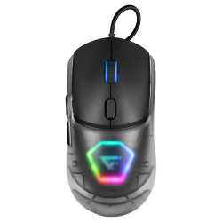 Mouse Gamer Game Factor Óptico MOG530, Alámbrico, USB, 12.000DPI, Negro 