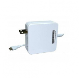 Genérico Cargador Universal, 45W, USB-C, Blanco, para Laptop y Dispositivos Móviles 