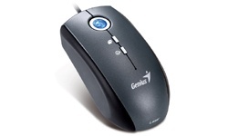 Mouse Genius Láser Traveler 515, Alámbrico, USB, 1600DPI, Negro 