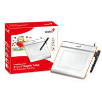 Tableta Gráfica Genius EasyPen i405X, 101 x 139mm, Alámbrico, USB, Plata 