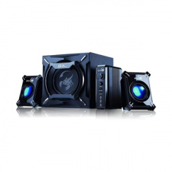 Genius Bocinas con Subwoofer GX GAMING SW-G2.1 2000 II, Alámbrico, 2.1, 45W RMS, 3.5mm, Negro 