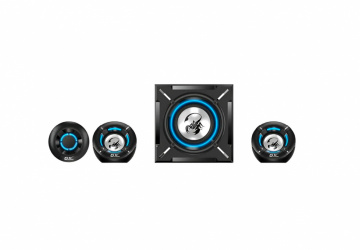 Genius Bocinas con Subwoofer SW-G2.1 1000, Alámbrico, 2.1, 26W RMS, 3.5mm, Negro 