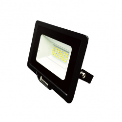 Geopower Reflector LED REFLED/20WN, Luz Blanca Fría, 20W, 1800 Lúmenes, Negro 