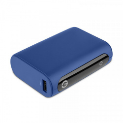 Cargador Portátil Getttech PowerBank GBN-M10CL-01, 10.000mAh, Azul 