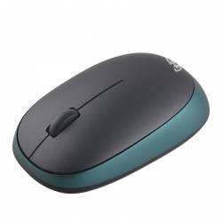 Mouse Ghia Óptico GM150NV, RF Inalámbrico, 800DPI, Negro/Verde 