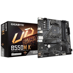 Tarjeta Madre Gigabyte Micro ATX B550M K (rev. 1.0), S-AM4, AMD B550, HDMI, 128GB DDR4 para AMD ― Abierto 