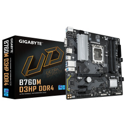 Tarjeta Madre Gigabyte B760M D3HP DDR4, Micro-ATX, LGA 1700, Intel B760, 128GB DDR4, HDMI/DP para Intel 