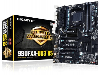 Tarjeta Madre Gigabyte ATX GA-990FXA-UD3 R5, S-AM3, AMD 990FX, DDR3, para AMD 