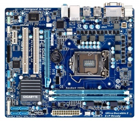 Tarjeta Madre Gigabyte micro ATX GA-H61M-USB3-B3, S-1155, Intel H61, 16GB DDR3, para Intel 