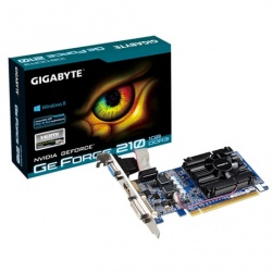 Tarjeta de Video Gigabyte NVIDIA GeForce 210, 1GB 64-bit GDDR3, PCI Express 2.0 