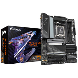 Tarjeta Madre AORUS ATX X670 AORUS ELITE AX, S-AM5, AMD X670, HDMI, 128GB DDR5 para AMD ― Abierto 