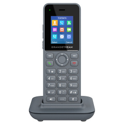 Grandstream Teléfono IP DECT DP725, Inalámbrico, 20 Líneas, Altavoz, Gris, Requiere Base DP750/752/755 