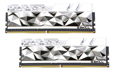 Kit Memoria RAM G.Skill Trident Z Royal Elite Silver DDR4, 3600MHz, 16GB (2 x 8GB), Non-ECC, CL16, XMP ― Abierto 