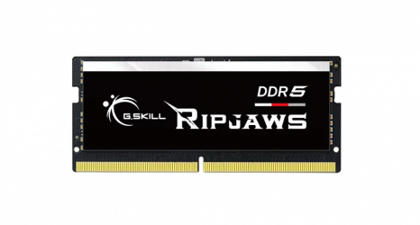 Memoria RAM G.Skill Ripjaws DDR5, 5600MHz, 16GB, Non-ECC, CL40, SO-DIMM, XMP 