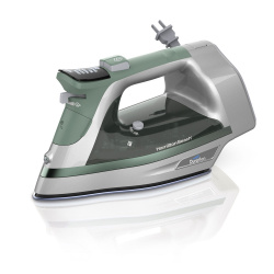 Hamilton Beach Plancha de Vapor Vertical 19970, 1800W, Verde/Gris 