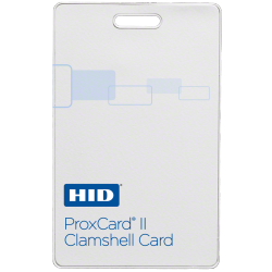 HID Identity Tarjeta de Proximidad Clamshell ProxCard II 1326, 5.4 x 8.6cm, Blanco, para Lectores HID - Precio por Pieza Se vende en Paquetes de 100 Piezas 