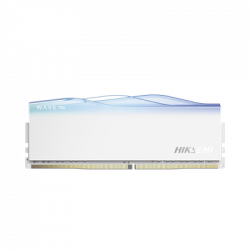 Memoria RAM Hiksemi Wave DDR4, 3600MHz, 8GB, Non-ECC, CL18, Blanco 
