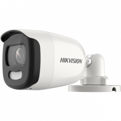 Hikvision Cámara CCTV Bullet Turbo HD para Interiores/Exteriores DS-2CE10HFT-F28, Alámbrico, 2560 x 1944 Pixeles, Día/Noche 
