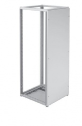 Hoffman Rack Abierto de 4 Postes, Acero, Gris 