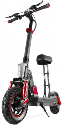 Honey Whale Scooter C1 Pro, Hasta 45km/h, 500W, máx. 120kg, Negro/Rojo 