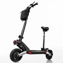 Honey Whale Scooter T8-B, hasta 62km/h, 950W, máx. 150kg, Negro 