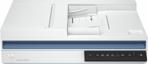 Scanner HP ScanJet Pro 2600 f1, 600 x 600DPI, Escáner Color, Escaneado Dúplex, USB 2.0, Blanco ― Abierto - Caja abierta, producto nuevo. ― Abierto 