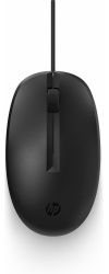 Mouse HP 125 Wired Mouse, Alámbrico, USB, 1200DPI, Negro 