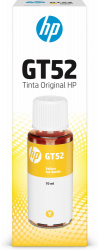 Tanque de Tinta HP GT52 Amarillo, 70ml 