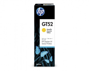 Tanque de Tinta HP GT52 Amarillo, 70ml 