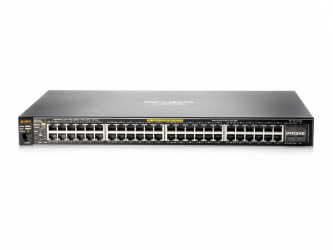 Switch Aruba Gigabit Ethernet 2530-48G-PoE+, 48 Puertos 10/100/1000Mbps + 4 SFP, 104Gbit/s, 16000 Entradas - Administrable 