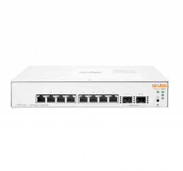 Switch HPE Networking Instant On Gigabit Ethernet 1930, 8 Puertos 10/100/1000Mbps + 2 Puertos SFP+, 20 Gbit/s, 8000 Entradas - Administrable 
