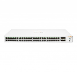 Switch HPE Networking Instant On Gigabit Ethernet 1830, 48 Puertos 10/100/1000Mbps + 4 Puertos SFP, 104 Gbit/s, 16.000 Entradas - Administrable 