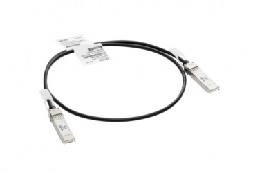 Aruba Cable R9D19A SFP+ Macho - SFP+ Macho, 1 Metro, Negro/Plata 