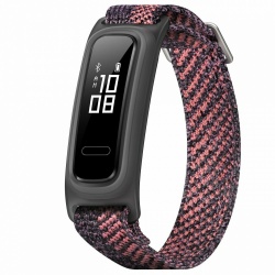 Huawei Smartband Band 4E, Touch, Bluetooth 4.2, Android, Gris/Rosa - Resistente al Agua 