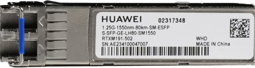 Huawei Módulo Transceptor S-SFP-GE-LH80-SM1550, LC, 1000 Mbit/s, 80Km, 1550nm 