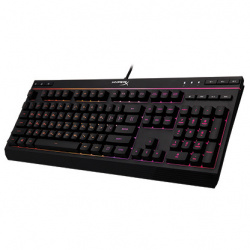 Teclado Gamer HyperX Alloy Core RGB, Alámbrico, Negro (Español) 